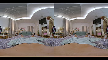 Horny grandma 360 vr porn sex cougar gilf slutty granny likes young men taking big cock in her old pussy