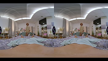 Horny grandma 360 vr porn sex cougar gilf slutty granny likes young men taking big cock in her old pussy