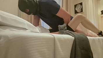 Preview milf tied to the bed with stockings and heels fucked hard