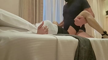 Preview milf tied to the bed with stockings and heels fucked hard