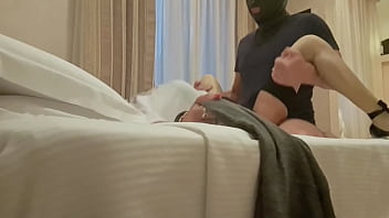 Preview milf tied to the bed with stockings and heels fucked hard
