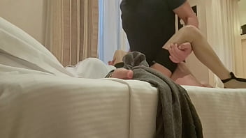 Preview milf tied to the bed with stockings and heels fucked hard