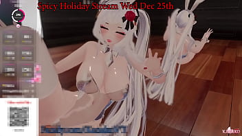 Kanako wears a spicy bunny suit begging to be vibed and fucked non stop by chatters