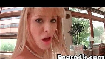 Hd blonde babe enjoys a dick in her tight pus