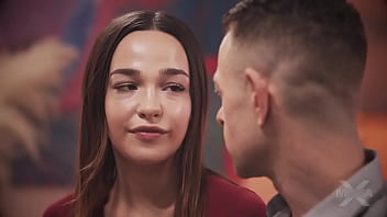 Stepdaughter rissa stays the night with her stepdad