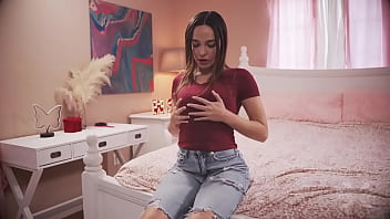 Stepdaughter rissa stays the night with her stepdad