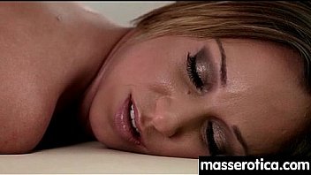 Sensual oil massage turns to hot lesbian action 19