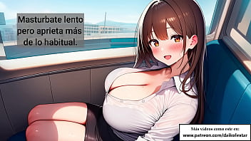 Fantasía hentai audio español una desconocida tetona quiere masturbarte en el autobus Fantasía hentai audio español una desconocida tetona quiere masturbarte en el autobus