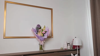 The quiet one is embarrassed but shows the clothespins on his nipples