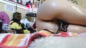 Beautiful redhead masturbating with vibrator