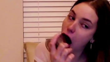 White chick shows body and gets fucked by a friend