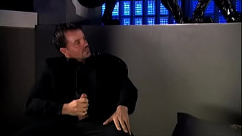 Sexy cindy dollar gives one guy a blowjob before getting a mmf 3way dp