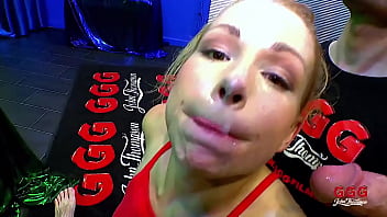 Ggg bukkake parade cum addicted sluts