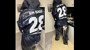 Tela sire pegajoso negro