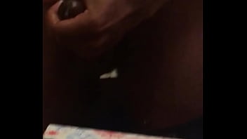 Big black cock jerk and cum