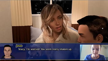 Officewife part 2 staring up my skirt