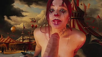 Harley queen stretched her cheeks with a giant dildo now you know where she got those scars