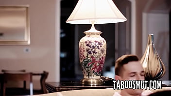 Gold digger girlfriend getting analed by boyfriend and his stepdad