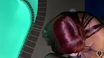 Red & fringe haired marcy diamond sucks & fucks rome major's prick