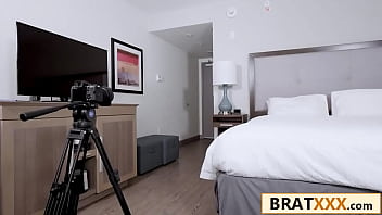 Roxie's debut shows off her big natural assets in a hardcore action