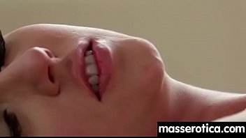 Fingering orgasms during sensual lesbian sex 1