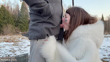 While he's frying kebabs i decided to suck