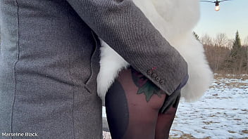 While he's frying kebabs i decided to suck