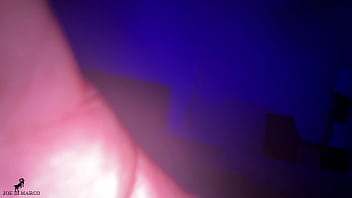 3 on 1 surprise gang bang for our friend after a night at the restaurant