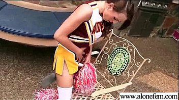 Sex tape with masturbation act using sex things by alone girl jenna rose vid 15