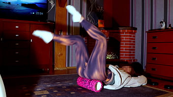 At the end of the training i wanted to train my pussy and have sex