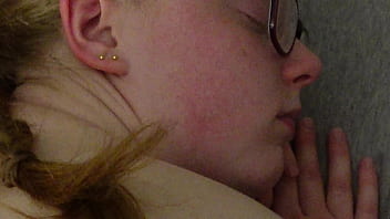 Snowbunny in glasses gettin my black cock pt 2