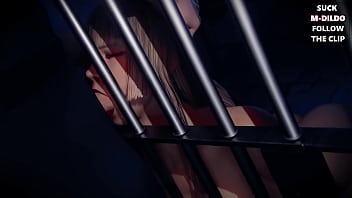 Big dicked futanari girls fucking your face in jail