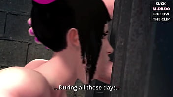 Big dicked futanari girls fucking your face in jail