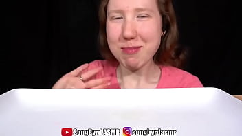 Songbyrd eats squirting jelly candies