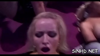 Wild studs and chicks are having non stop jamming session