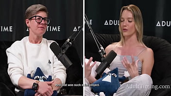 A fun podcast with gorgeous pornstar kenna james & the director of girlsway