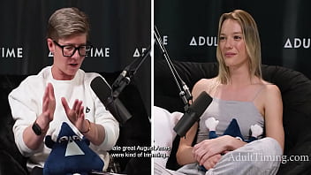 A fun podcast with gorgeous pornstar kenna james & the director of girlsway