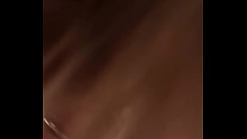 Spiting and gagging on my cock