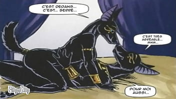 Anubis dark desire avance de la animación en la cual anubis y khaybat tienen una pequeña discusión la cual se arregla de una forma inusual