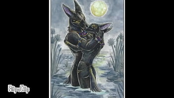 Anubis dark desire avance de la animación en la cual anubis y khaybat tienen una pequeña discusión la cual se arregla de una forma inusual