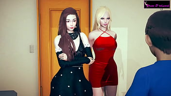 Threesome with 2 beautiful girls