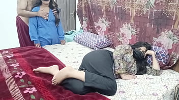 Pakistani husband cheating with school girl behind his wife Pakistani husband cheating with school girl behind his wife
