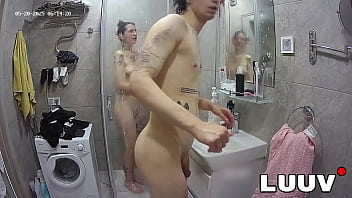 Luuv the webcam couple shares their real amateur shower routine for their reality show