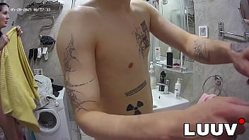 Luuv the webcam couple shares their real amateur shower routine for their reality show