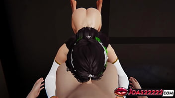 Naga saki sexy angel animation only tongue lick cock glans huge cock handjob stroking hard deepthroat cumshot in honey select 2