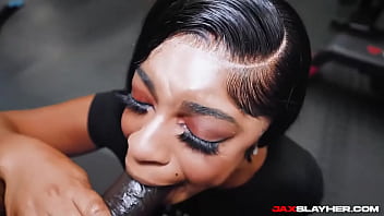 Scored my perfect gym partner cybergirlmia and boy did we work up a sweat together