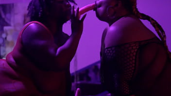 Girl on girl in pool hall