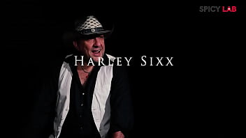 Sex orgasm and rock for harley sixx