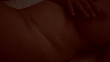 Sexy amateur milf masturbate while hubby's friend watch and film