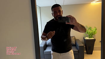 Bastidores da cena de natal com karol red